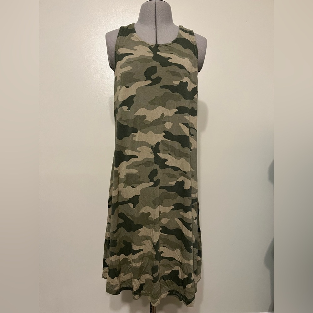 Old Navy size small camo tank dress